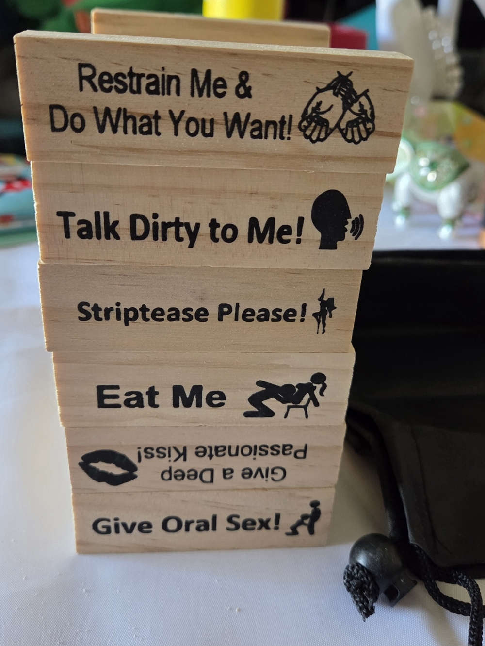 Jenga Banga Lust Tower Game - Picture 2 of 6